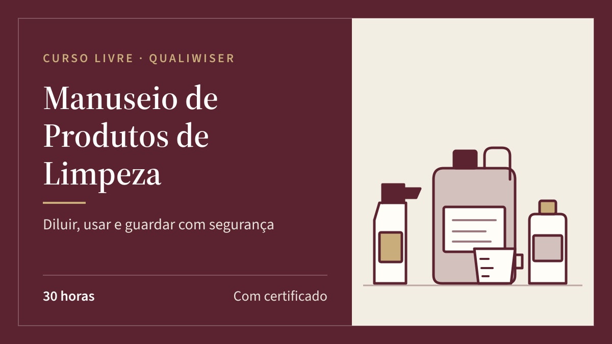 Manuseio Correto de Produtos de Limpeza